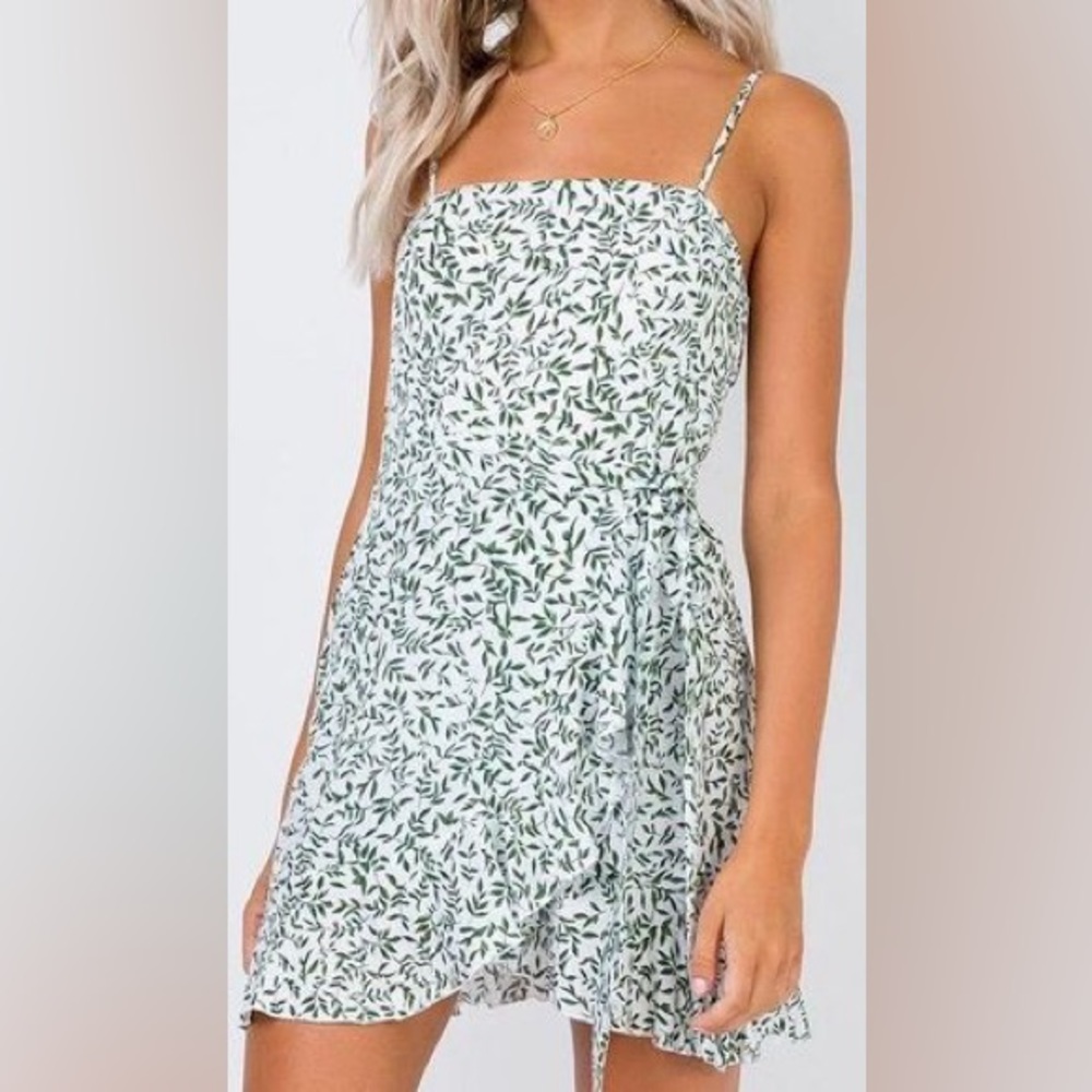 NWT Princess Polly Olive Garden mini dress